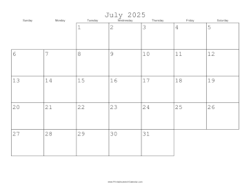 July 2025 Calendar with Jewish holidays 